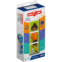 GEOMAG Magnetické kocky Magicube Mix&Match Sport, 3 kocky