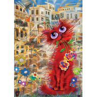 ART PUZZLE Puzzle Červená mačka 260 dielikov