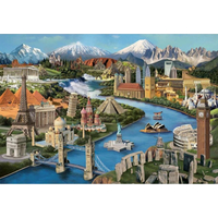 ANATOLIAN Puzzle Divy sveta 2000 dielikov