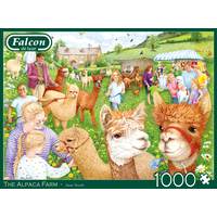 FALCON Puzzle Farma s alpakami 1000 dielikov