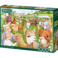 FALCON Puzzle Farma s alpakami 1000 dielikov