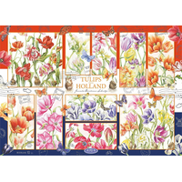 JUMBO Puzzle Holandské tulipány 1000 dielikov
