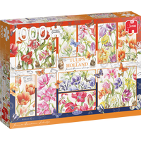 JUMBO Puzzle Holandské tulipány 1000 dielikov