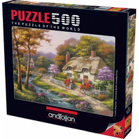ANATOLIAN Puzzle Jarná chalúpka 500 dielikov