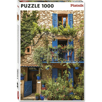 PIATNIK Puzzle Modrý balkón 1000 dielikov