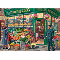 FALCON Puzzle Obchody na nárožiach 4x1000 dielikov