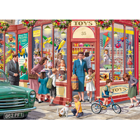 FALCON Puzzle Obchody na nárožiach 4x1000 dielikov