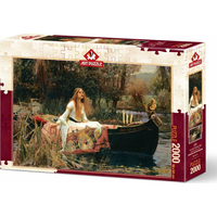 ART PUZZLE Puzzle Pani zo Shalott 1888, 2000 dielikov