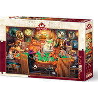 ART PUZZLE Puzzle Psie karbaníci 500 dielikov