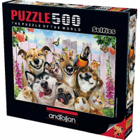 ANATOLIAN Puzzle Selfie domácich maznáčikov 500 dielikov