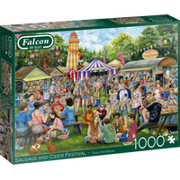 FALCON Puzzle Slávnosť klobás a cideru 1000 dielikov