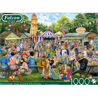 FALCON Puzzle Slávnosť klobás a cideru 1000 dielikov