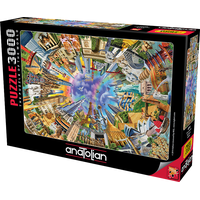 ANATOLIAN Puzzle Svet 3000 dielikov
