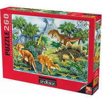 ANATOLIAN Puzzle Údolie dinosaurov 260 dielikov