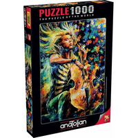 ANATOLIAN Puzzle Violončelistka 1000 dielikov