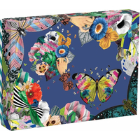 GALISON Tvarové puzzle Christian LaCroix: Frivolités set 2v1 850 dielikov