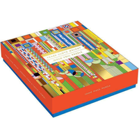 GALISON Metalické puzzle Frank Lloyd Wright Saguaro a kaktusy 1000 dielikov