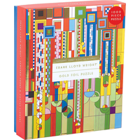 GALISON Metalické puzzle Frank Lloyd Wright Saguaro a kaktusy 1000 dielikov