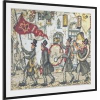 CRAFT SENSATIONS Diamantové maľovanie Fanfára 50x40cm