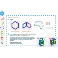 MAGFORMERS Geometria 3: 2D a 3D - box 122 dielikov
