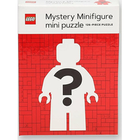 CHRONICLE BOOKS Mini Puzzle LEGO® Mystery Minifigúrka (Red Edition) 126 dielikov