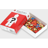 CHRONICLE BOOKS Mini Puzzle LEGO® Mystery Minifigúrka (Red Edition) 126 dielikov
