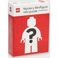 CHRONICLE BOOKS Mini Puzzle LEGO® Mystery Minifigúrka (Red Edition) 126 dielikov