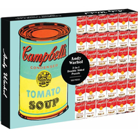 GALISON Obojstranné puzzle Andy Warhol Campbell&#39;s Soup Cans 500 dielikov