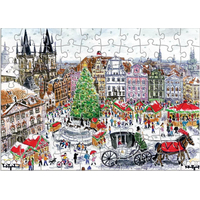 GALISON Puzzle Adventný kalendár: 12 vianočných dní 12x80 dielikov