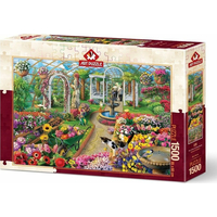 ART PUZZLE Puzzle Farby skleníka 1500 dielikov