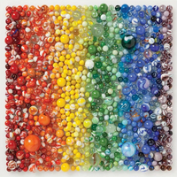 GALISON Štvorcové puzzle Dúhové sklenenky 500 dielikov