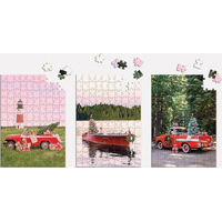 GALISON Puzzle Gray Malin 3v1 Dovolenka 3x120 dielikov