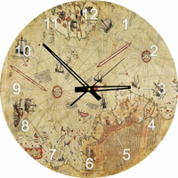 ART PUZZLE Puzzle hodiny Mapa kapitána Reise 570 dielikov