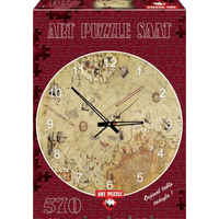 ART PUZZLE Puzzle hodiny Mapa kapitána Reise 570 dielikov