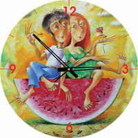 ART PUZZLE Puzzle hodiny Milujeme červenú 570 dielikov