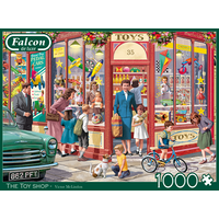 FALCON Puzzle Hračkárstvo 1000 dielikov