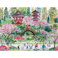 GALISON Puzzle Japonská záhrada 300 dielikov