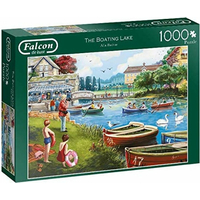 FALCON Puzzle Lodičky na jazere 1000 dielikov