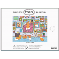 GALISON Puzzle Múzeum Corgi 1000 dielikov