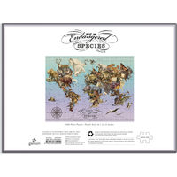 GALISON Puzzle Ohrozené druhy 1500 dielikov