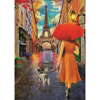 ART PUZZLE Puzzle Priateľstvo v daždi 500 dielikov
