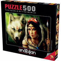 ANATOLIAN Puzzle Princezná bojovníčka 500 dielikov