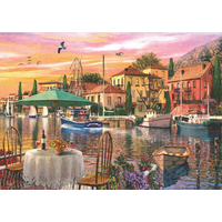 ANATOLIAN Puzzle Prístav pri západe slnka 3000 dielikov
