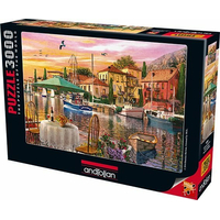 ANATOLIAN Puzzle Prístav pri západe slnka 3000 dielikov