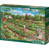 FALCON Puzzle Zber jahôd 1000 dielikov