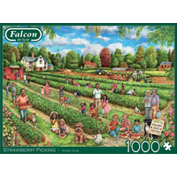 FALCON Puzzle Zber jahôd 1000 dielikov