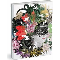 GALISON Tvarové puzzle Christian Lacroix: Mam&#39;zelle Scarlett 750 dielikov