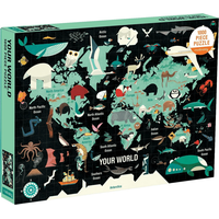 MUDPUPPY Puzzle Tvoj svet 1000 dielikov