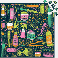 GALISON Štvorcové puzzle I Love My Hair Tools 500 dielikov