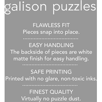 GALISON Štvorcové puzzle I Love My Hair Tools 500 dielikov